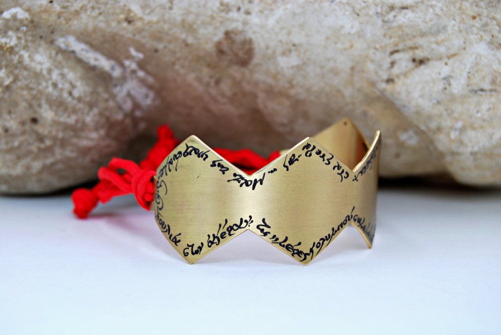 BRACELET <span>bronze with 4 rhombus</span>