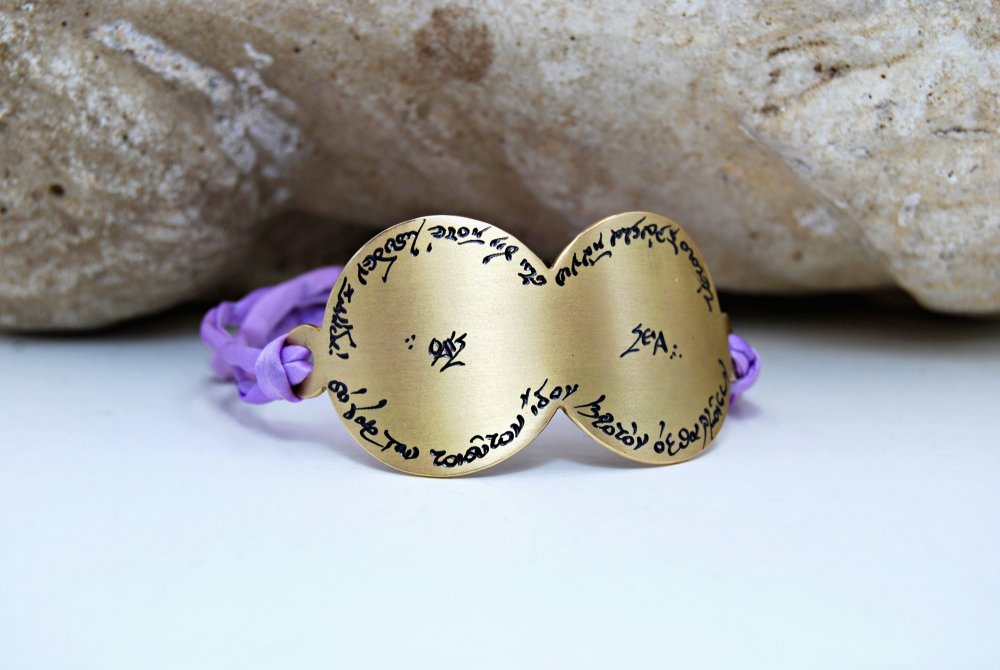 BRACELET <span>bronze double, rounds</span>