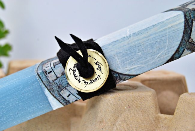 ΒΡΑΧΙΟΛΙ <span>σε τετράγωνη  μπλε λαμπάδα  ρολόι</span>